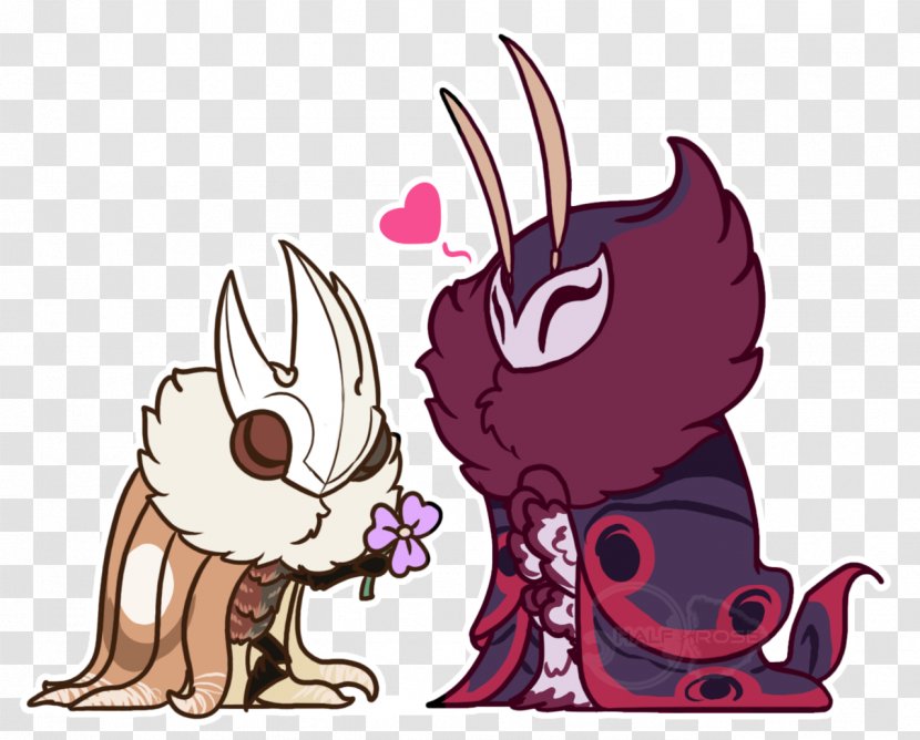 Kitten Whiskers Moth Hollow Knight Insect - Flower Transparent PNG