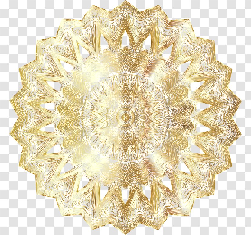 Line Art Clip - Golden Background Transparent PNG