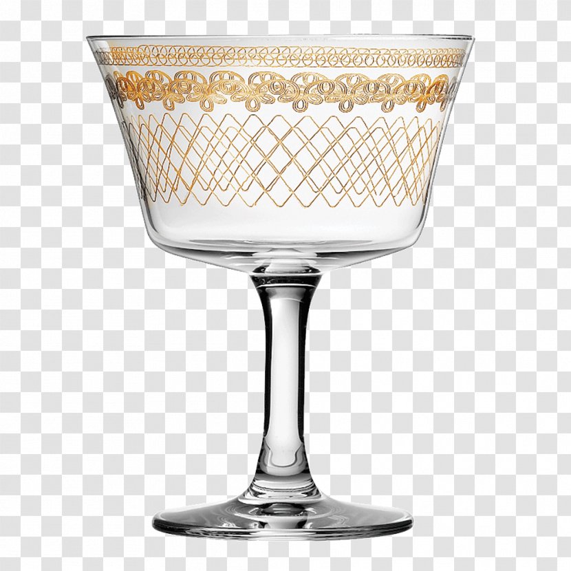 Cocktail Fizz Martini Wine Glass - Champagne Stemware - Packaging Transparent PNG