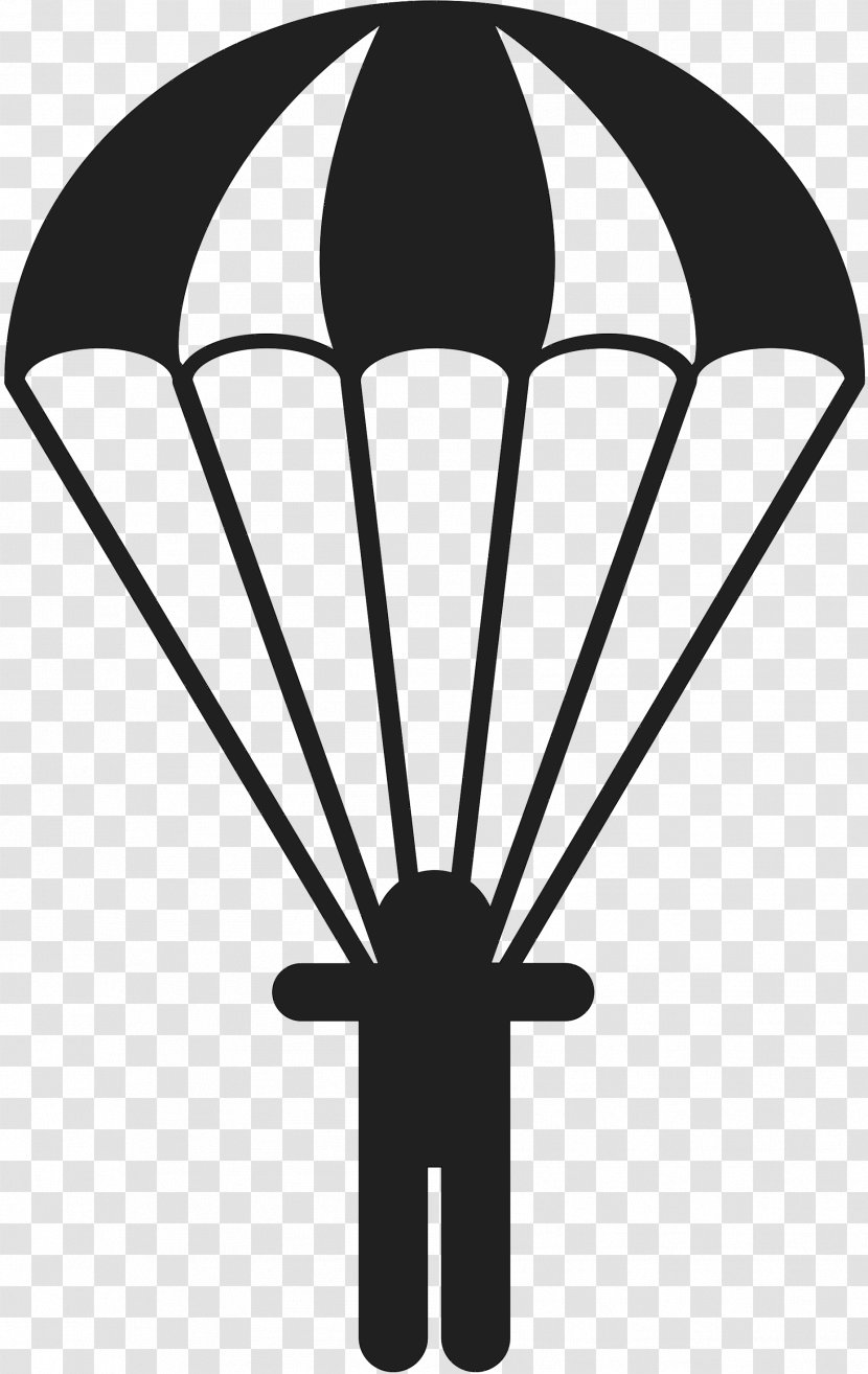 Parachuting Vector Graphics Clip Art Parachute Euclidean - Airplane - Skydiver Transparent PNG