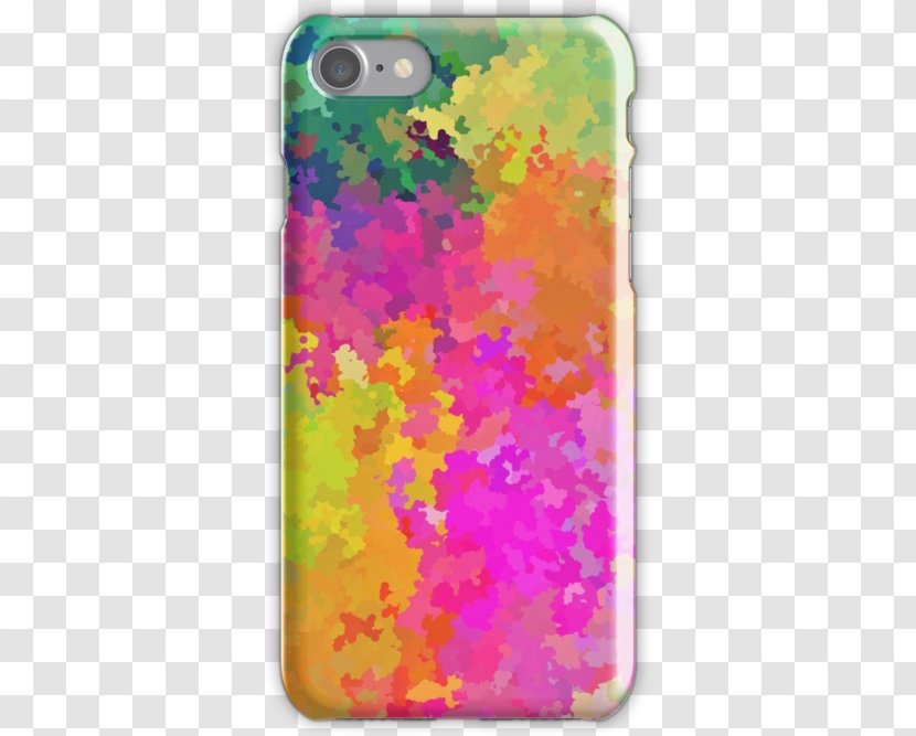 Magenta Rectangle Mobile Phone Accessories Phones IPhone - Full Color Splash Transparent PNG