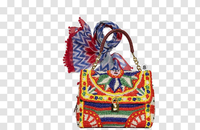 Handbag Crochet Dolce & Gabbana Fashion - Bohemian Jewelry Shell Transparent PNG