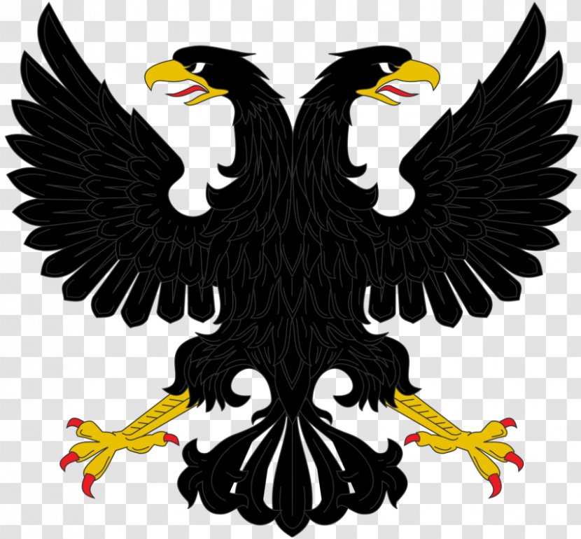 Double-headed Eagle Byzantine Empire Symbol Clip Art - Mercian Brigade Transparent PNG