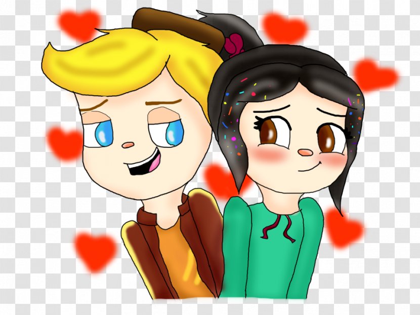 Vanellope Von Schweetz YouTube Fan Art - Smile - Made For Each Other Transparent PNG