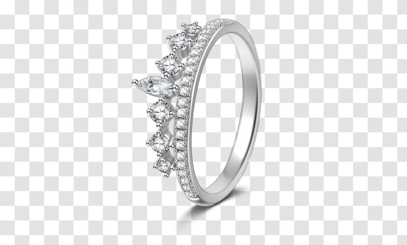 Diamantaire Wedding Ring Silver Jewellery Transparent PNG