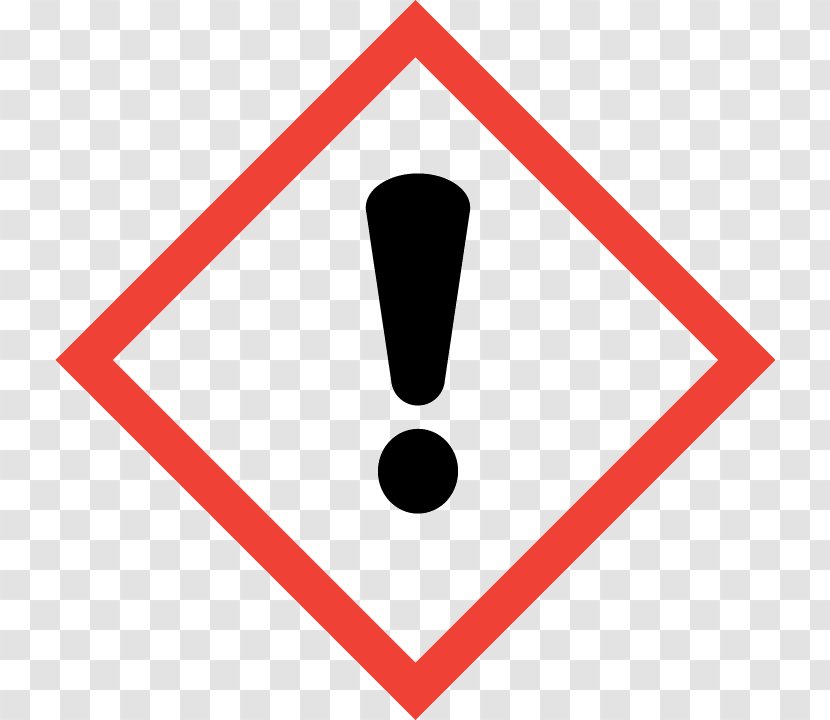 Globally Harmonized System Of Classification And Labelling Chemicals GHS Hazard Pictograms Exclamation Mark Communication Standard - Signage - Symposium Transparent PNG