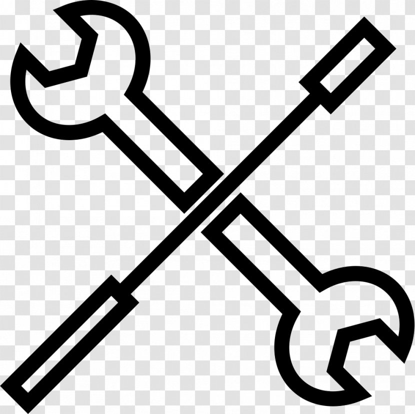Iconasys Inc. Tool Screwdriver Icon Design - Black And White Transparent PNG