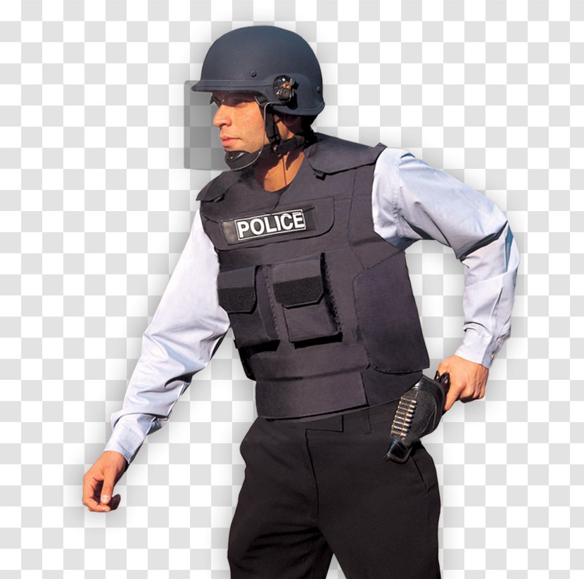 Police Officer Protective Gear In Sports Military SWAT - Organization Transparent PNG