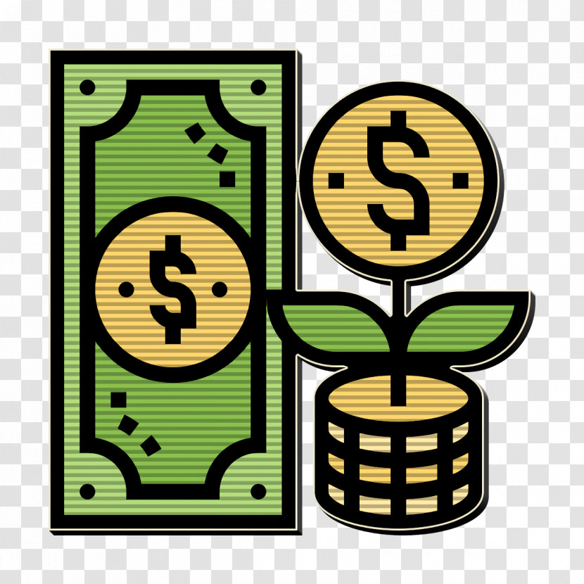 Money Icon Growth Icon Accounting Icon Transparent PNG