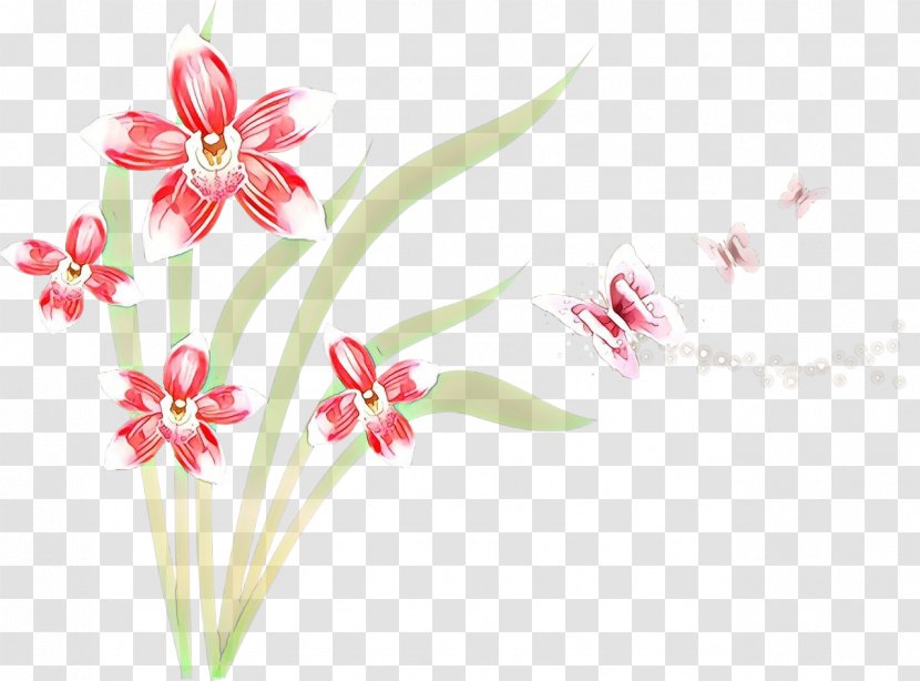 Floral Flower Background - Design - Perennial Plant Herbaceous Transparent PNG