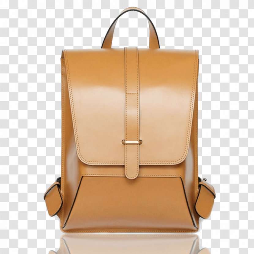 Handbag Leather Backpack Dermis - Bag Transparent PNG