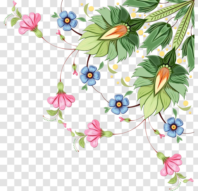 Floral Design Transparent PNG