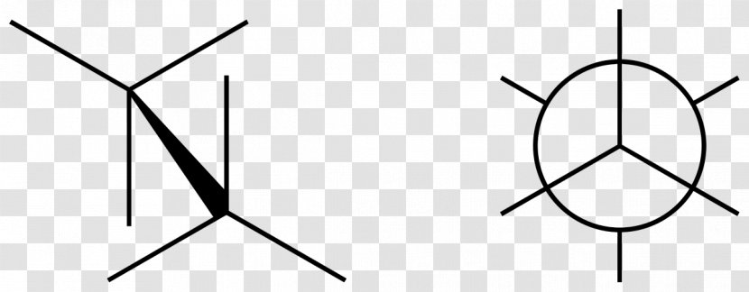 Conformational Isomerism Staggered Conformation Ethane Eclipsed Alkane - Pattern - Molecule Transparent PNG