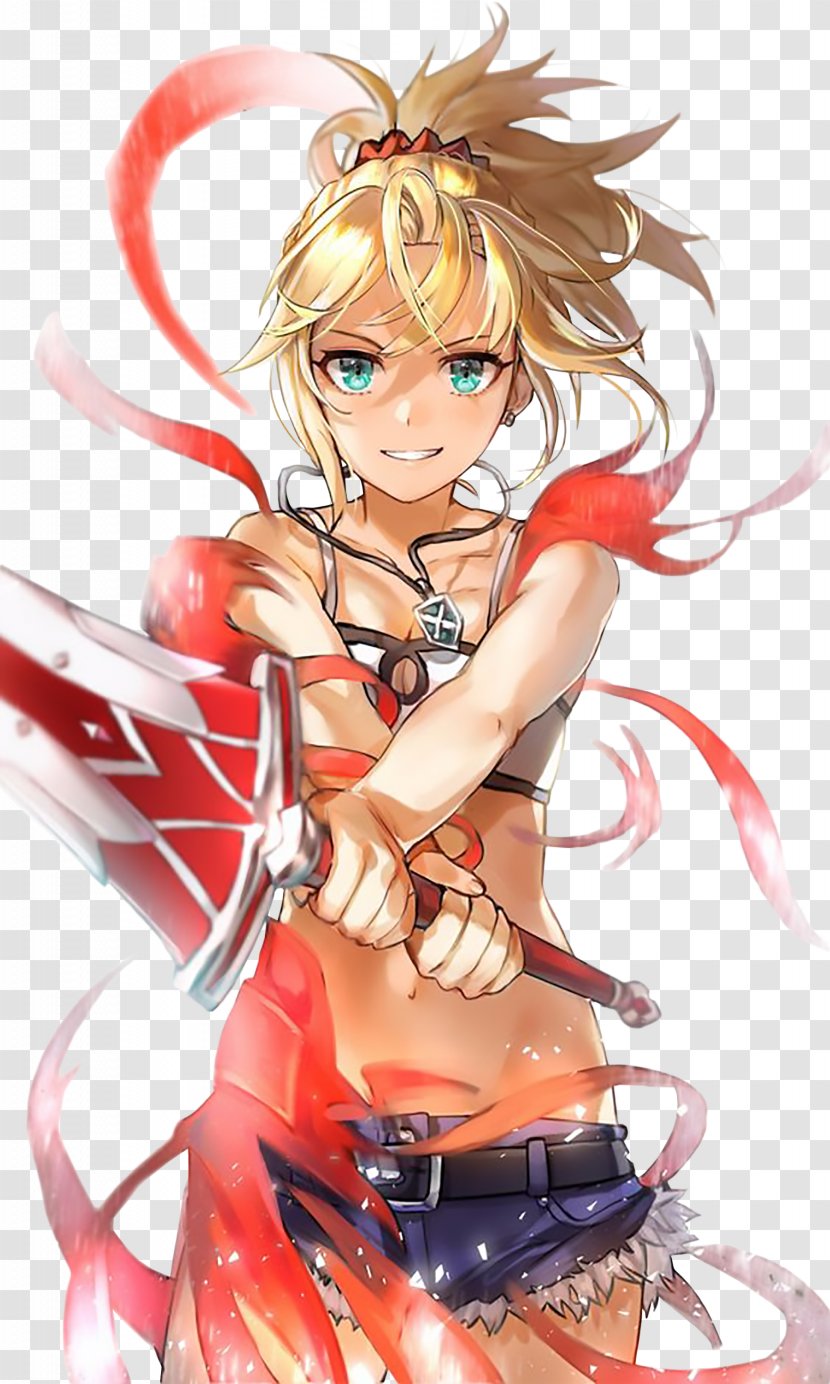 Fate/stay Night Saber Mordred King Arthur Fate/Zero - Cartoon - Fate/Apocrypha Transparent PNG