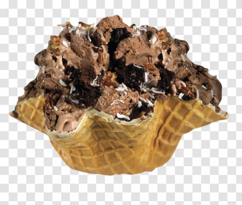 Chocolate Ice Cream Cake Cones - Restaurant - Cold Store Menu Transparent PNG