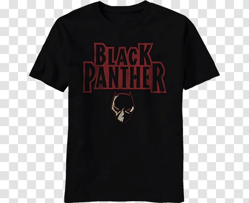 T-shirt Hoodie Clothing Boy - Brand - Black Panther Logo Transparent PNG