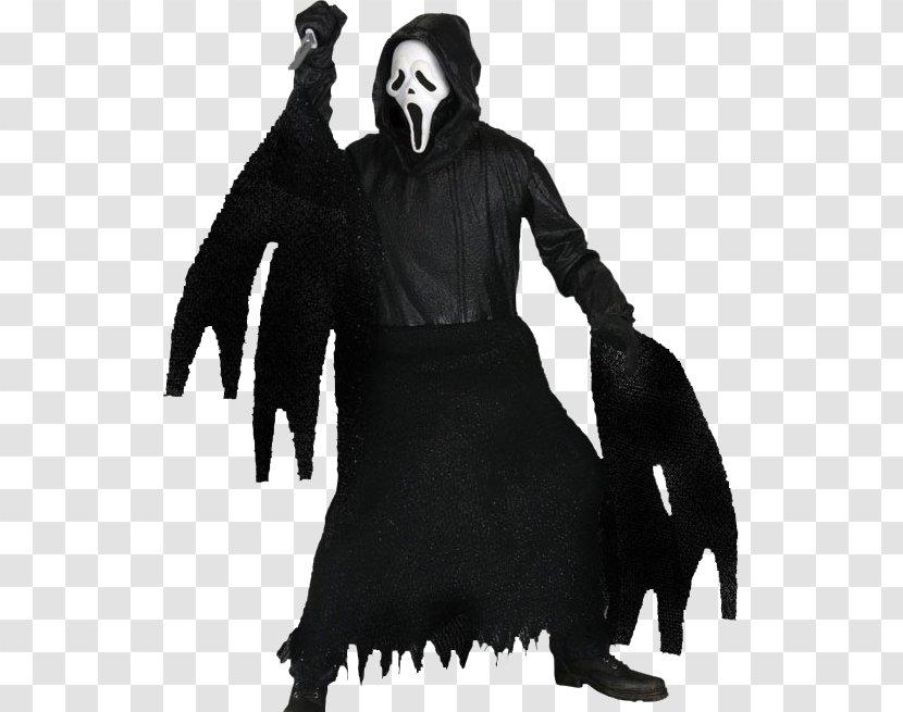 Ghostface Scream Action & Toy Figures National Entertainment Collectibles Association Mask - 4 Transparent PNG