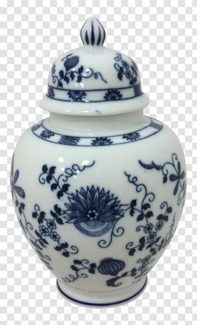 Blue And White Pottery Vase Ceramic Cobalt - The Porcelain Transparent PNG