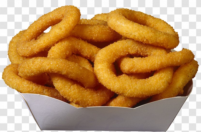 Hamburger Onion Ring Bacon French Fries Cheeseburger - Chicken Fingers - Donuts Image Transparent PNG