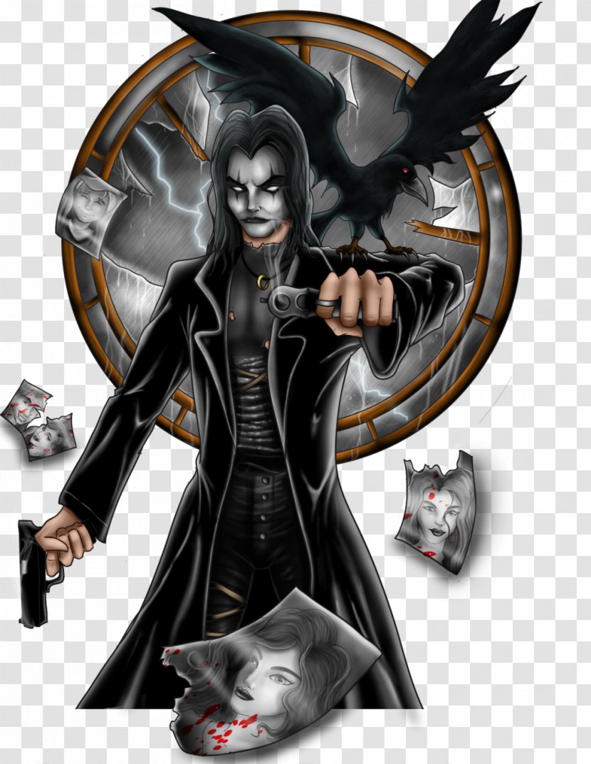 Eric Draven Digital Art The Crow Drawing - Tree Transparent PNG