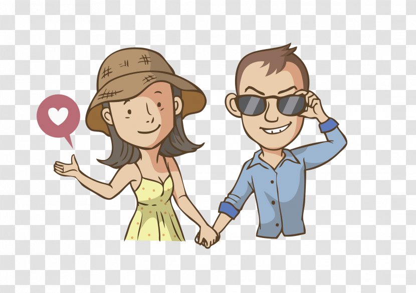 Men And Women In Hand - Watercolor - Flower Transparent PNG