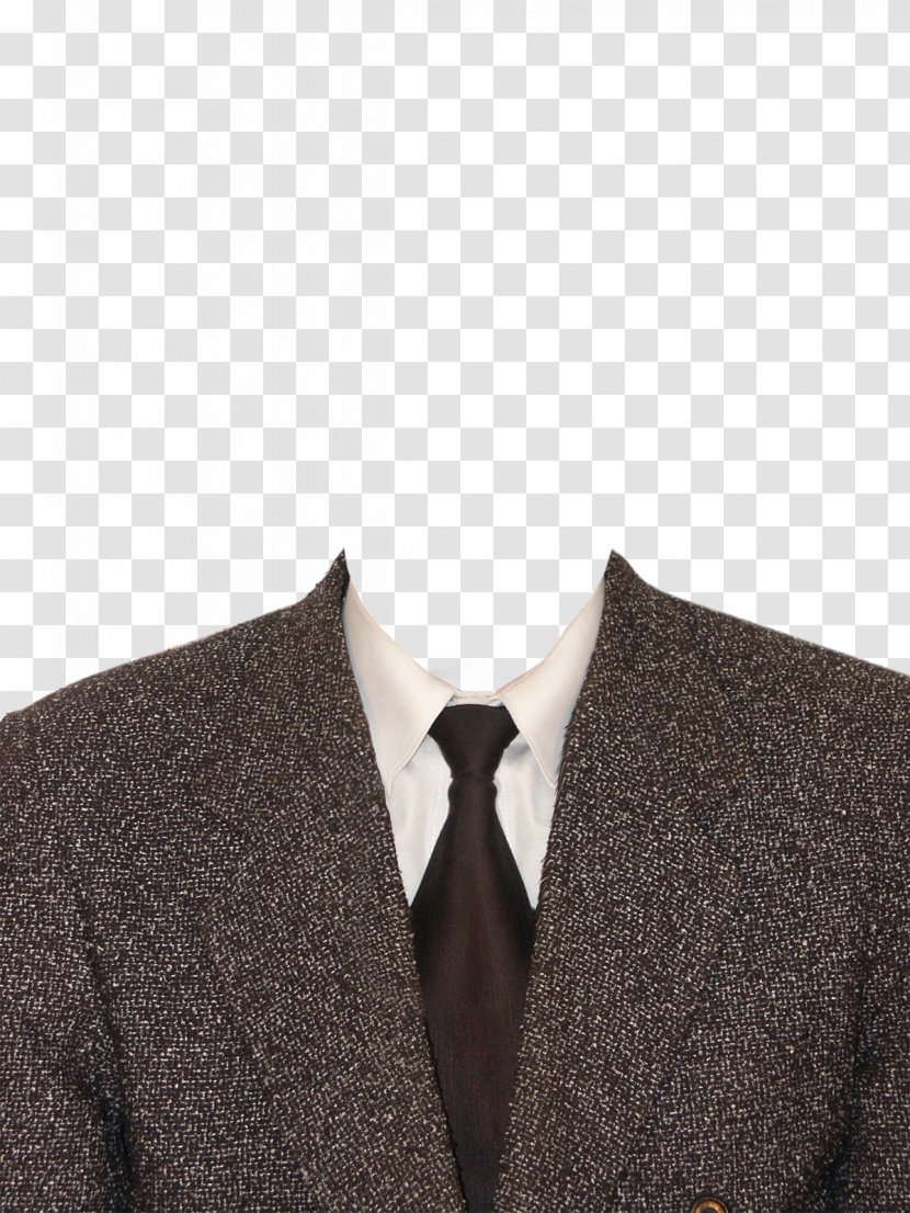 Suit Clothing T-shirt MoboMarket - Collar Transparent PNG
