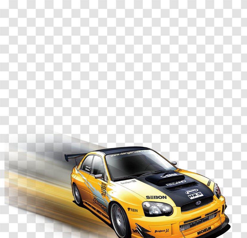 Subaru Impreza WRX STI 2014 Car - Sticker - Speeding Material Transparent PNG