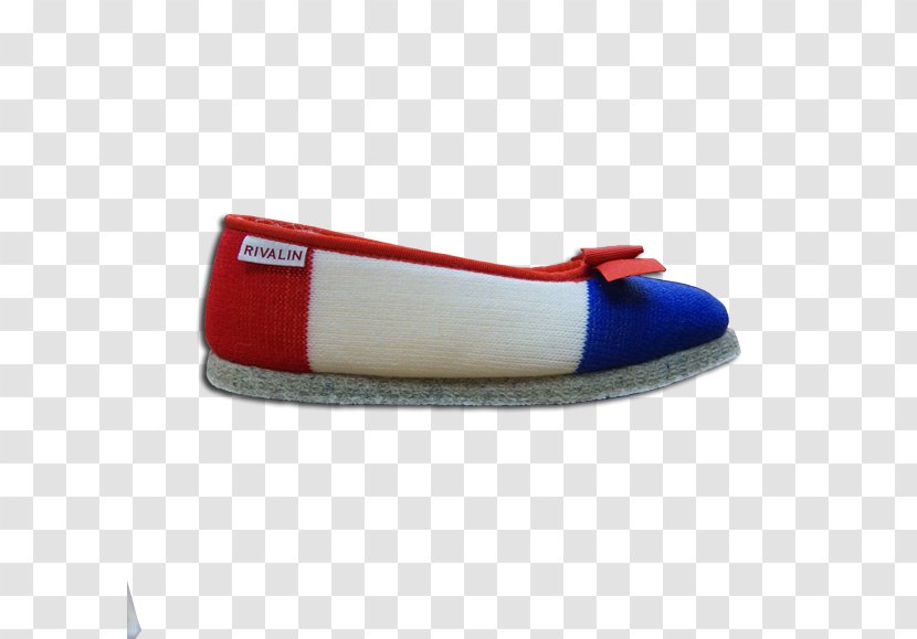 Slipper Slip-on Shoe Charentaise Blue - Red - White Transparent PNG