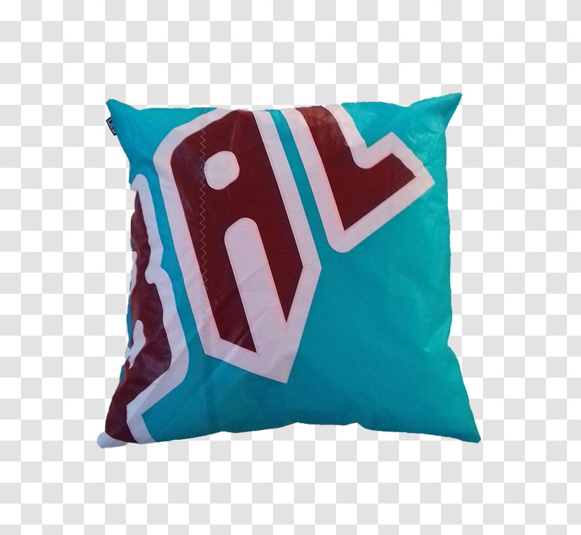 Throw Pillows GIN KITEBOARDING HOUSE Cushion Rectangle - Teal - Pillow Transparent PNG