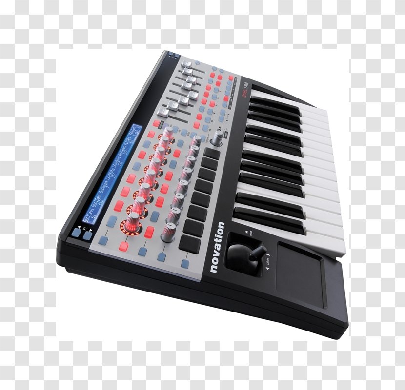 Electric Piano Nord Electro Oberheim OB-Xa Musical Keyboard Digital - Novation Music Systems Transparent PNG