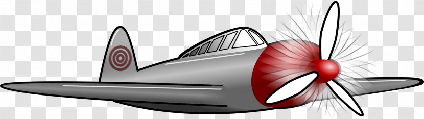 Airplane Propellerflygplan Aircraft Clip Art - Aerospace Engineering Transparent PNG