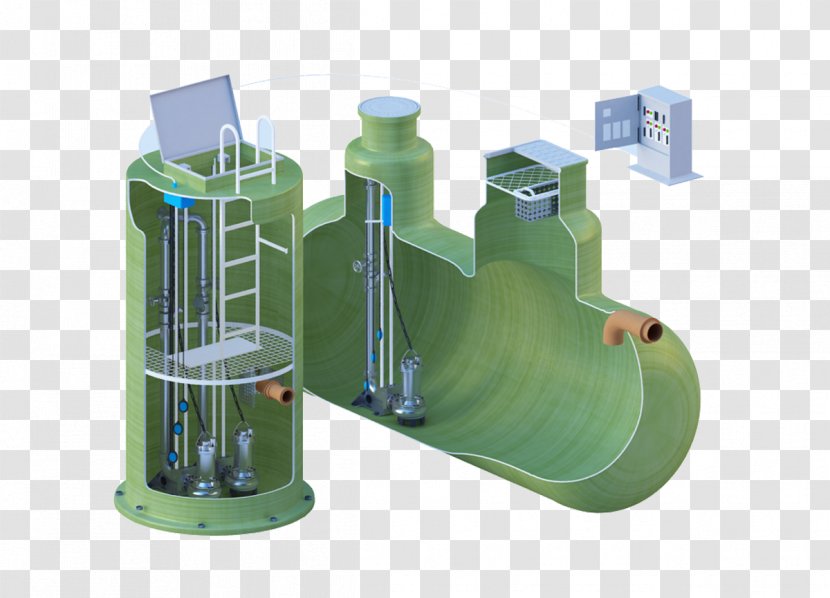 Канализационная насосная станция Pumping Station Sewage Treatment Sewerage Septic Tank - España Transparent PNG