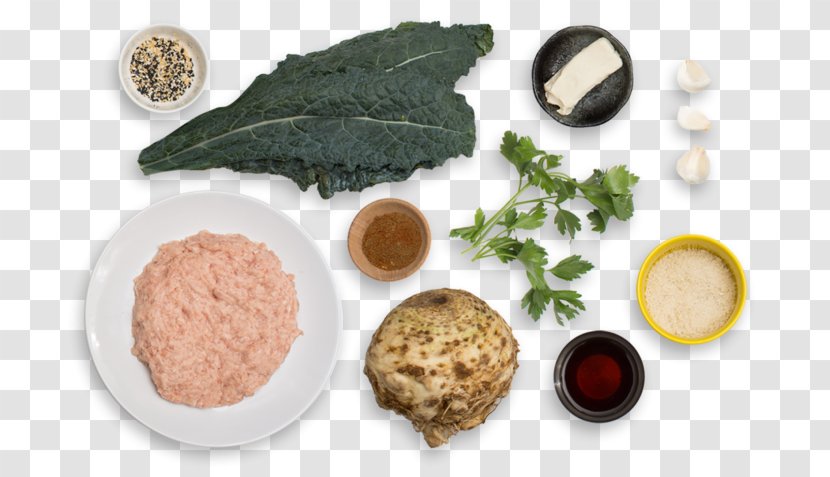 Vegetarian Cuisine Meatball Mashed Potato Chicken Balls Recipe - Roasting - Lacinato Kale Transparent PNG