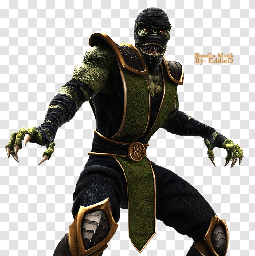 Reptile Mortal Kombat: Armageddon Shaolin Monks Kombat II - Action Figure - Cabal Transparent PNG