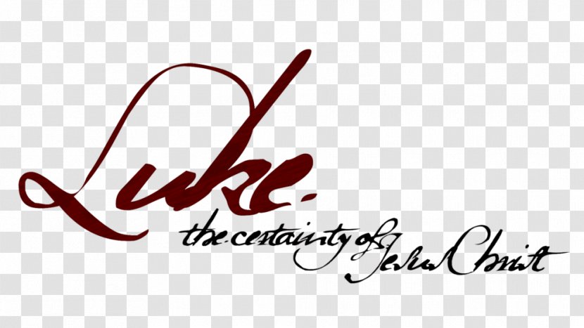 Gospel Of Luke Bible 4 1 2 - Text - Logo Transparent PNG