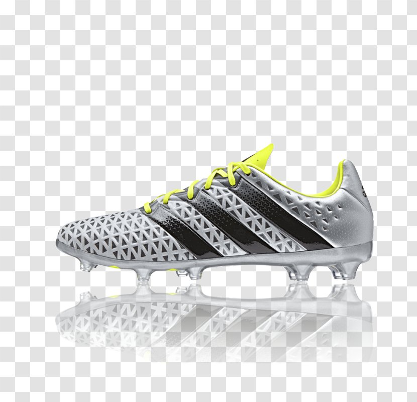 Cleat Adidas Ace 16.2 Primemesh Firm Ground / AG Mens Football Boots ACE 162 FG White Core Black Gold Metallic - Outdoor Shoe Transparent PNG