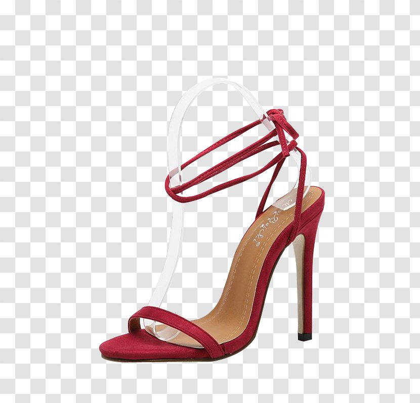 Sandal Stiletto Heel High-heeled Shoe Absatz - Informal Wear Transparent PNG