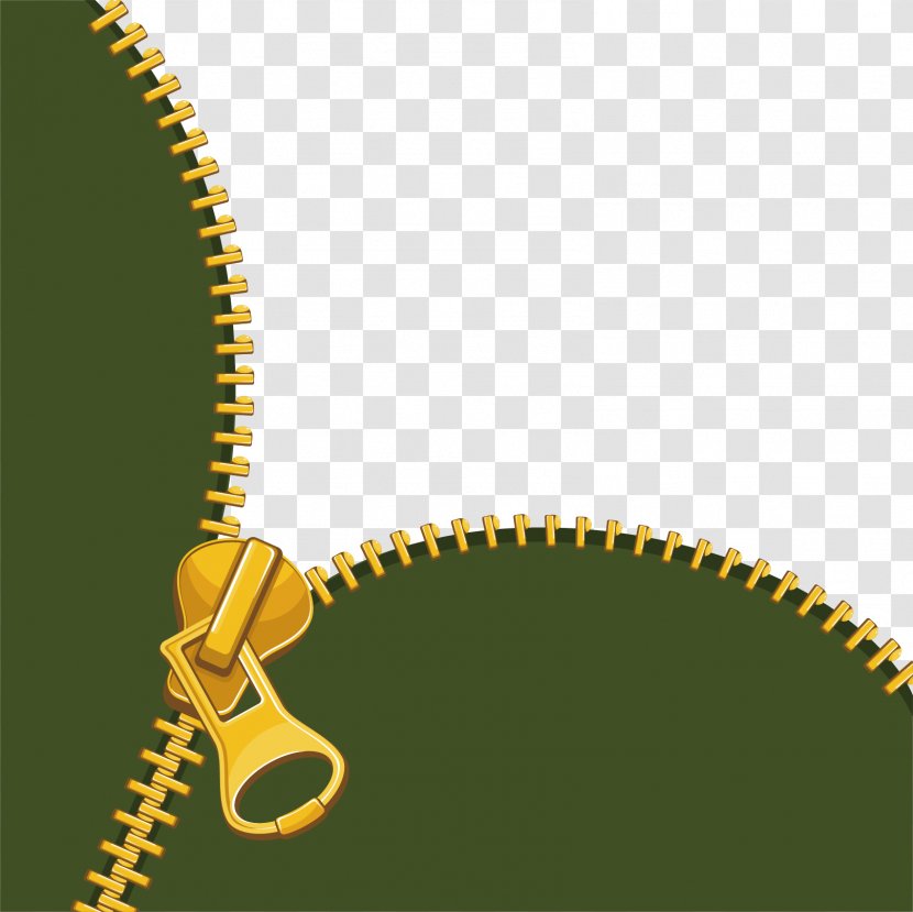 Stock Photography Zipper Illustration Clip Art - Yellow - Material Picture Transparent PNG