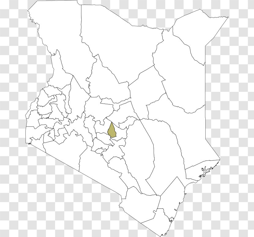 Embu Isiolo County Siaya West Pokot Busia - Area - Map Transparent PNG