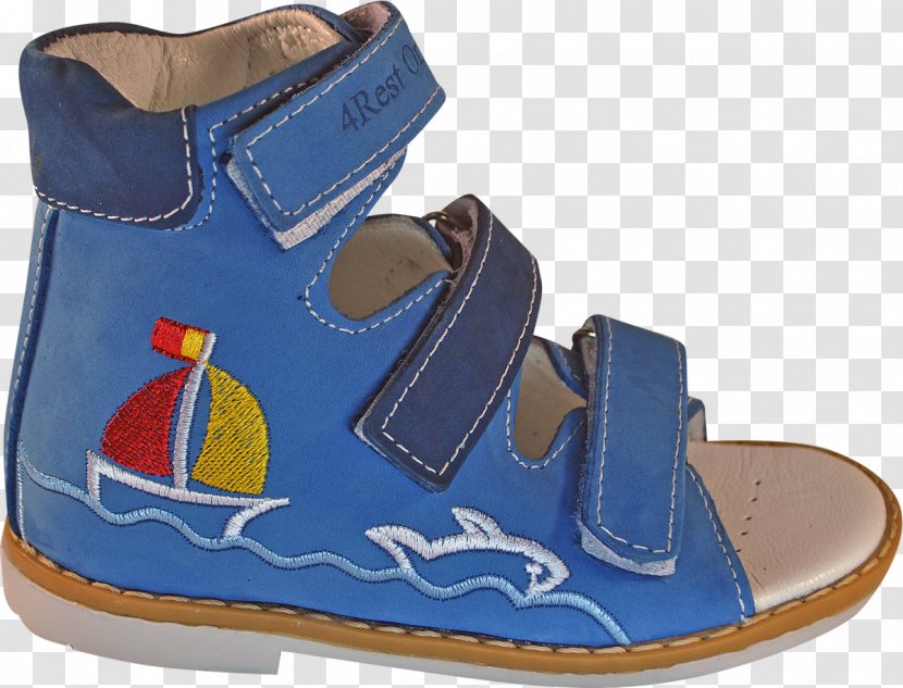Boot Sandal Shoe Walking - Electric Blue Transparent PNG