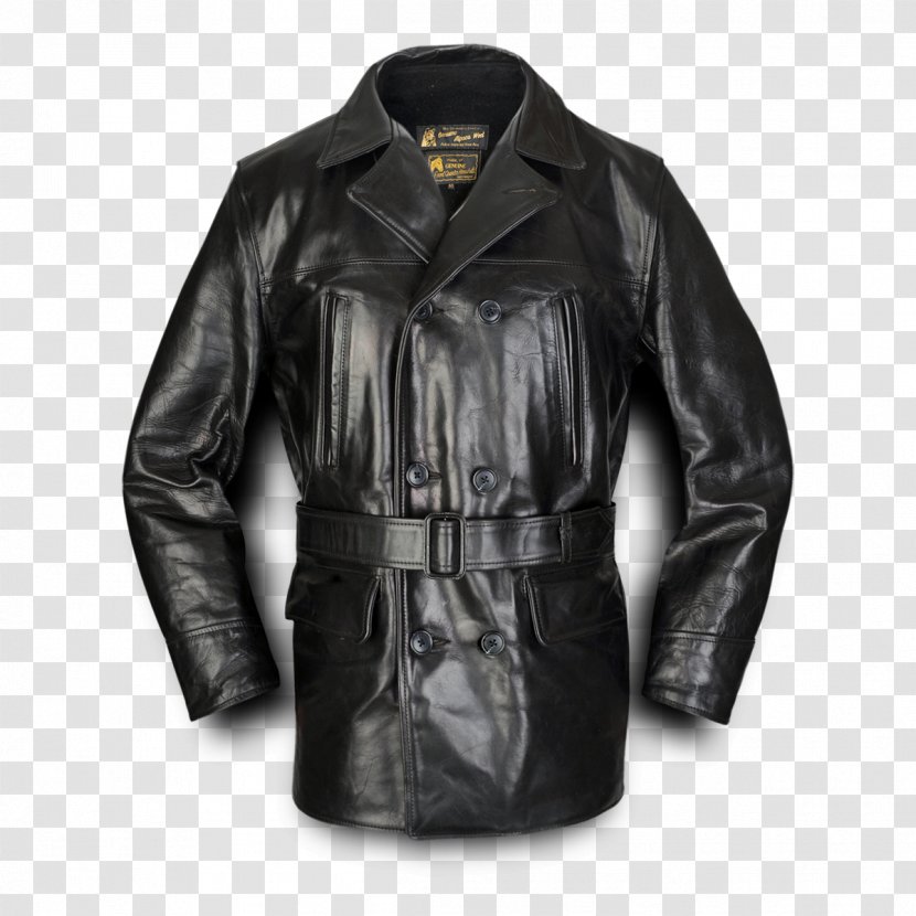 Leather Jacket Motorcycle Gilets - Kerchief Transparent PNG