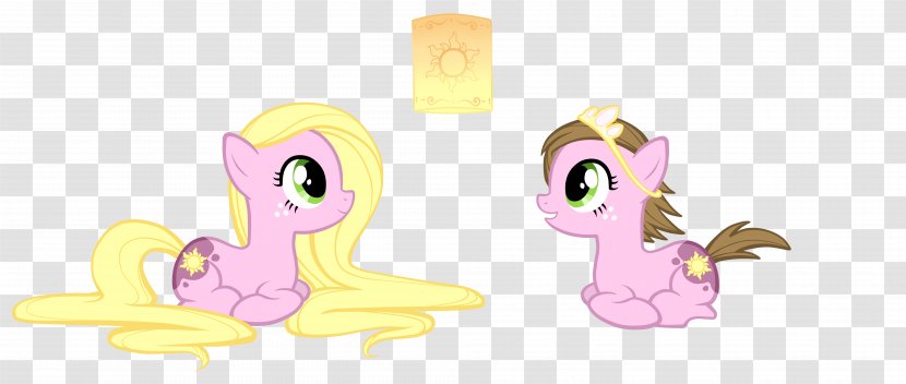 My Little Pony Rapunzel Disney Princess Character - Livestock - Tangle Transparent PNG