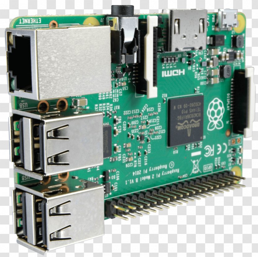 Raspberry Pi Electronics Microcontroller TV Tuner Cards & Adapters Computer - Raspberries Transparent PNG