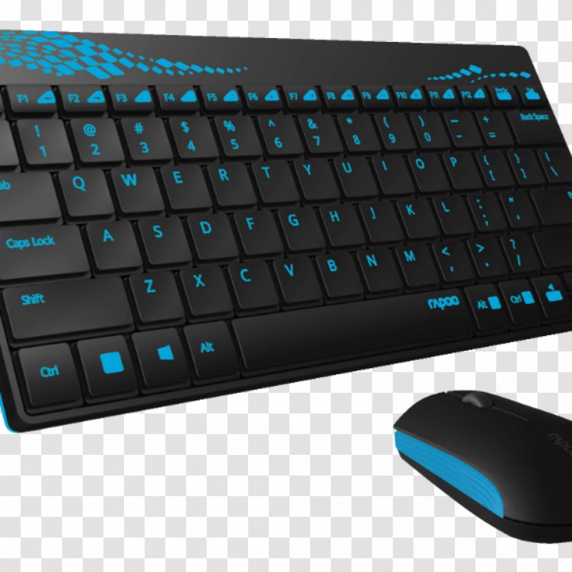 Computer Keyboard Mouse Rapoo 0 Wireless Transparent PNG