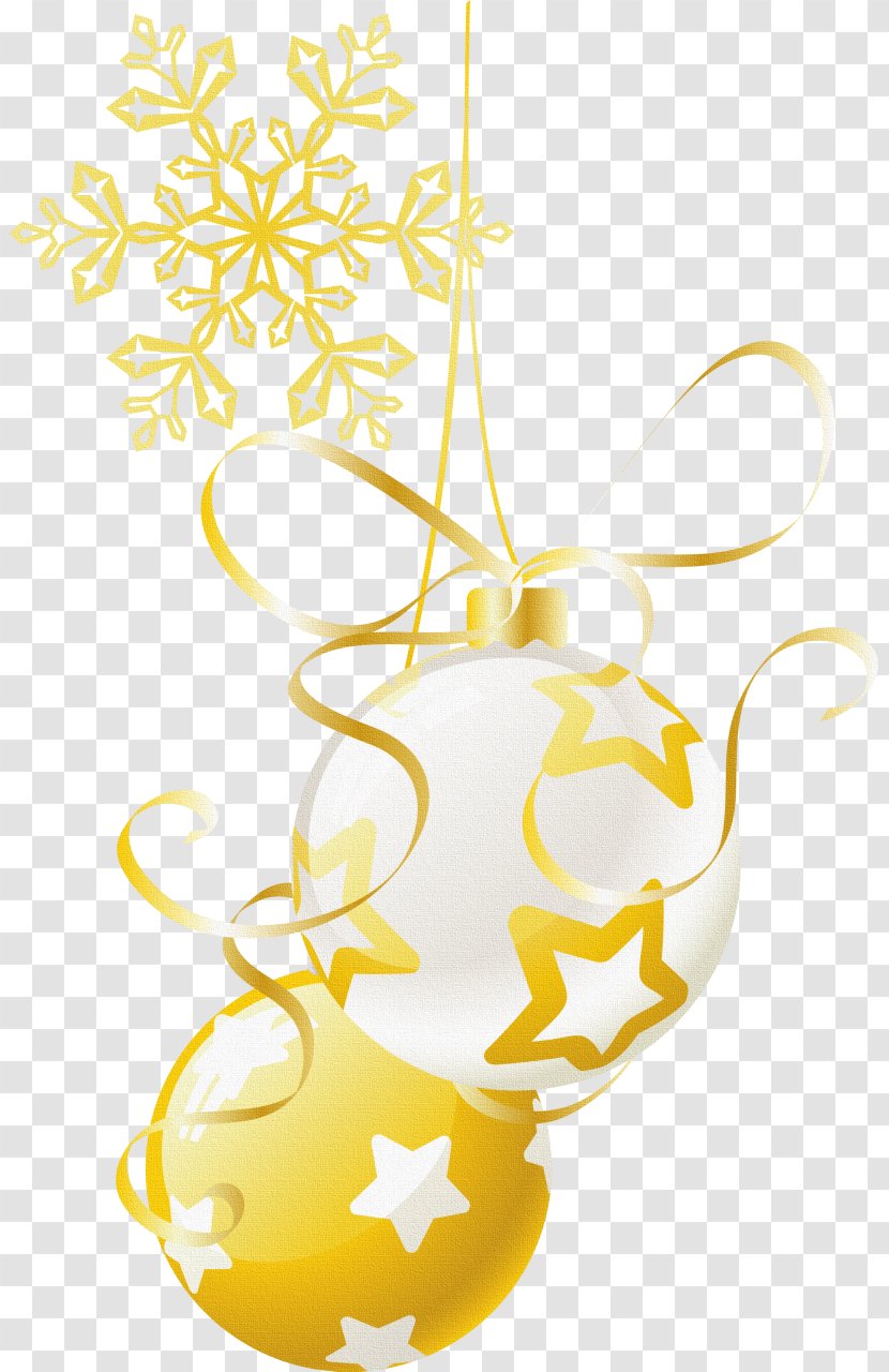 Christmas Ornament Clip Art - Snowflake - Deco Transparent PNG