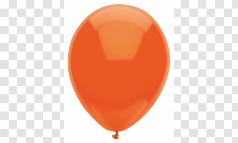 Gas Balloon Party Favor Clip Art - Peach Transparent PNG
