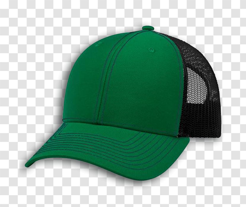 Baseball Cap Green Hat Fullcap - Embroidery Transparent PNG