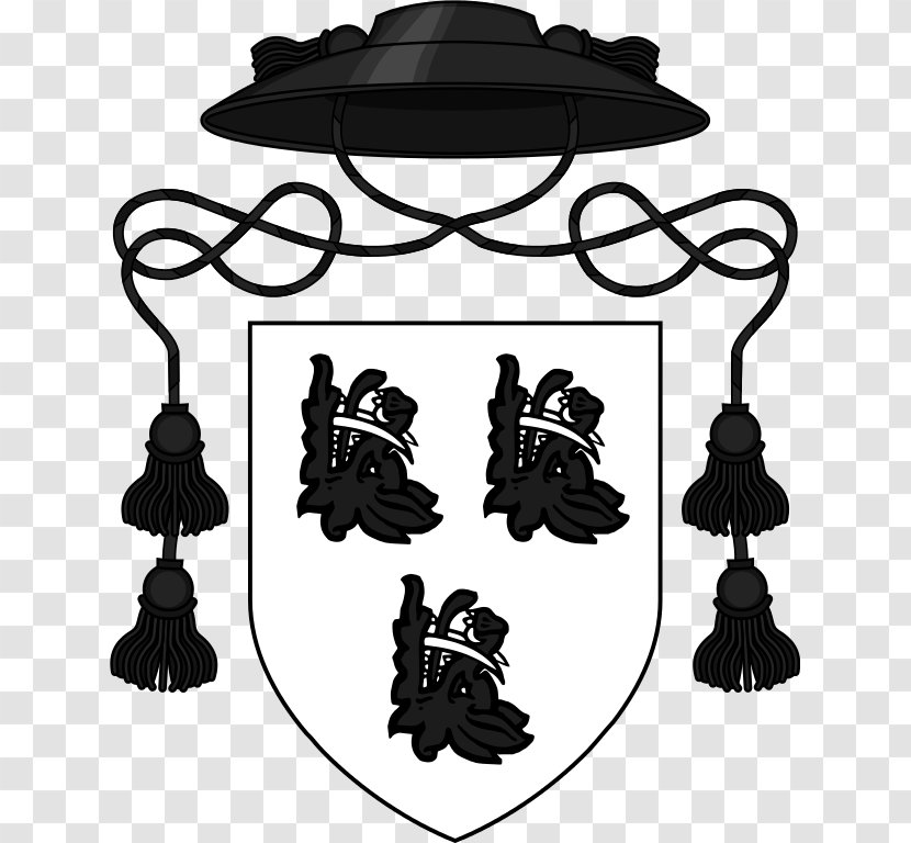 Bishop Cardinal Priest Ecclesiastical Heraldry Coat Of Arms - Booth Vector Transparent PNG