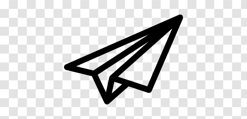 Airplane Paper Plane Logo Aviation Transparent PNG