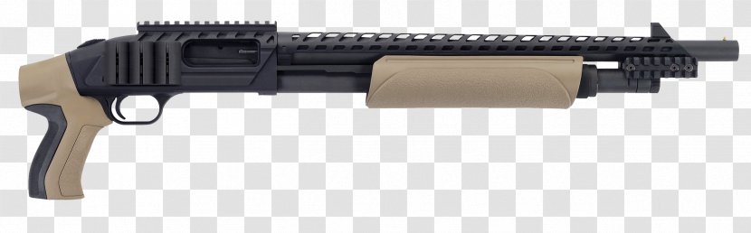 Pump Action Mossberg 500 Shotgun O.F. & Sons Firearm - Silhouette - Cartoon Transparent PNG